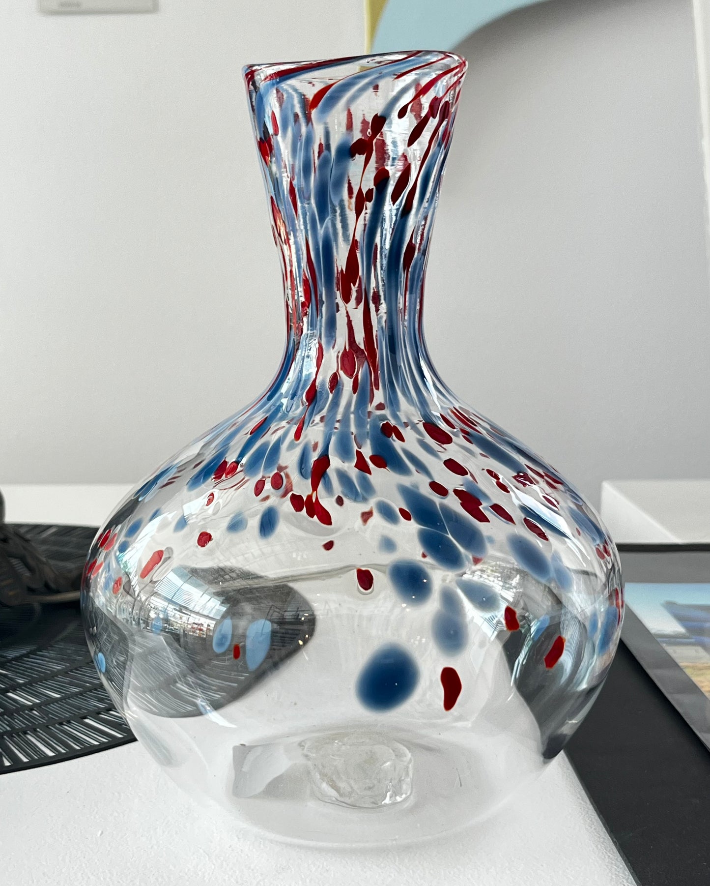 Decanter - Red, White, Blue